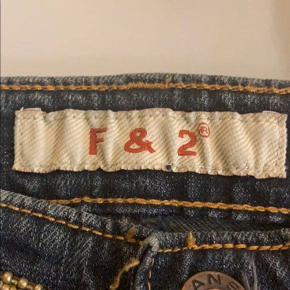 Miss F & 2 beaded jeans size M - Picture 11 of 15